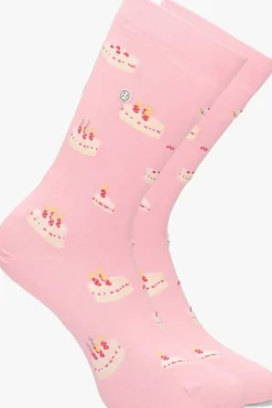 roze alfredo gonzales sokken cake