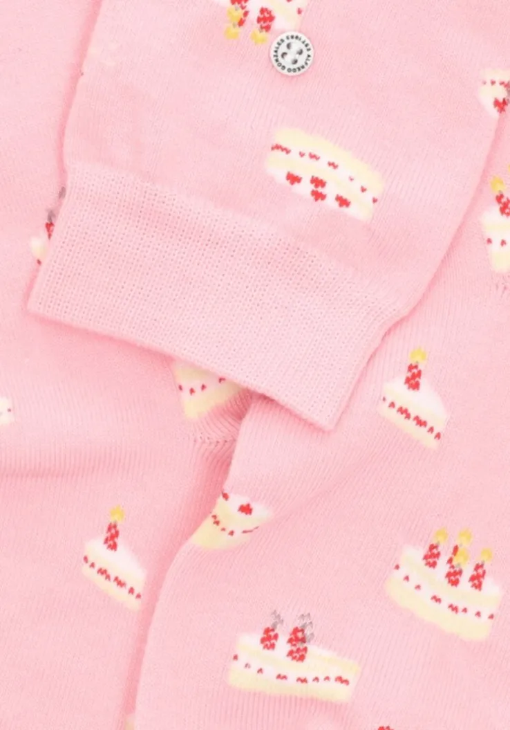 roze alfredo gonzales sokken cake