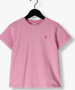 roze alix mini t-shirt knitted t-shirt