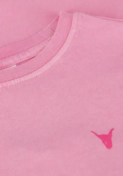 roze alix mini t-shirt knitted t-shirt