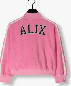 roze alix mini vest terry cardigan