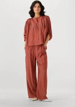 roze amaya amsterdam wijde broek pinnie pants