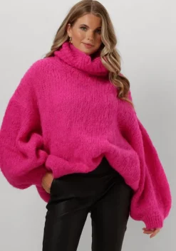 roze american dreams coltrui pepper roll neck alpaca pullover