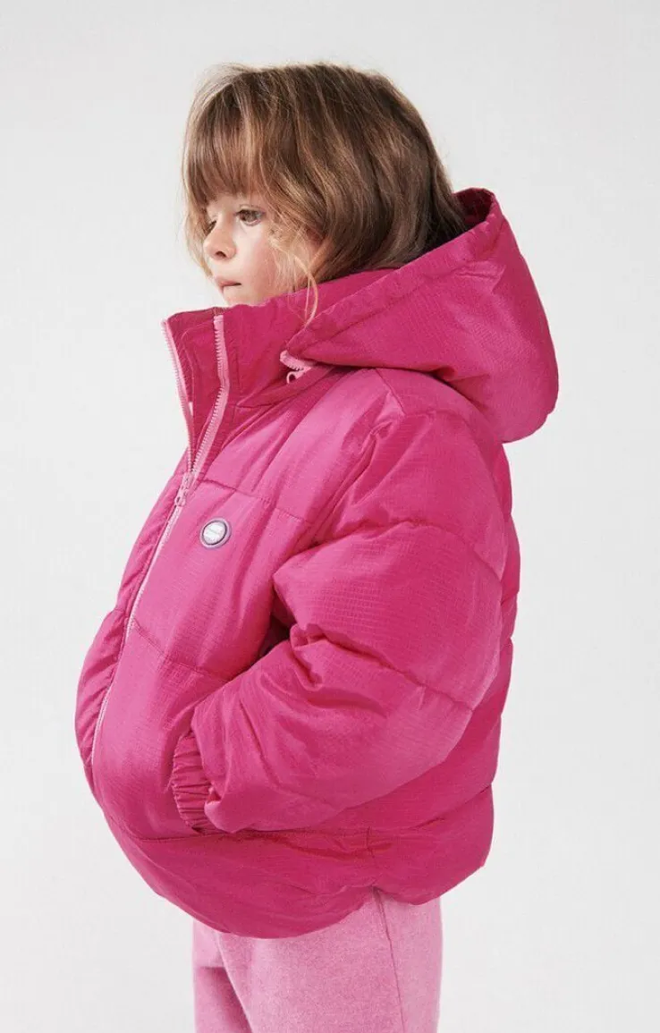 roze american vintage gewatteerde jas ifabay-b