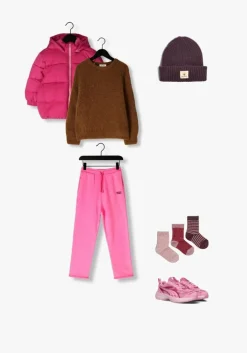 roze american vintage gewatteerde jas ifabay-b