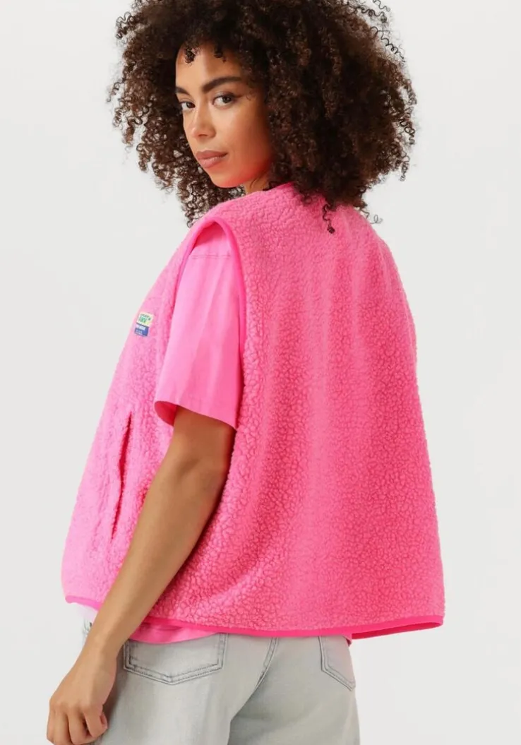 roze american vintage gilet hoktown