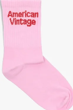 roze american vintage sokken clypsun