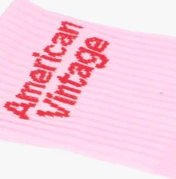 roze american vintage sokken clypsun