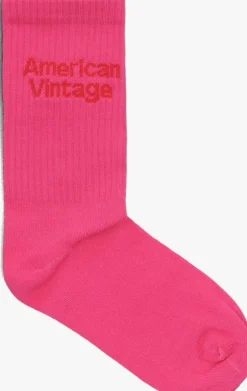 roze american vintage sokken clypsun w