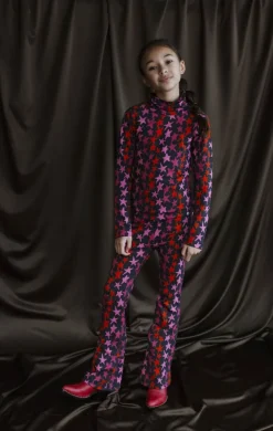 roze ammehoela flared broek liv