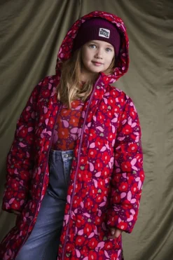 roze ammehoela gewatteerde jas xanna