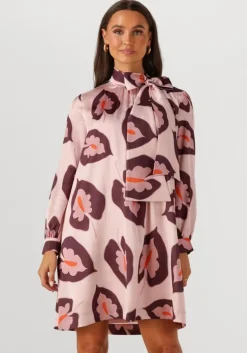 roze ana alcazar maxi jurk dress