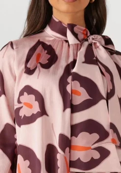 roze ana alcazar maxi jurk dress