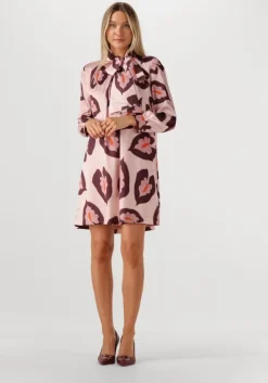 roze ana alcazar maxi jurk dress