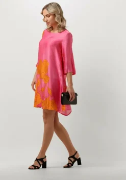 roze ana alcazar mini jurk tunic dress no feathers