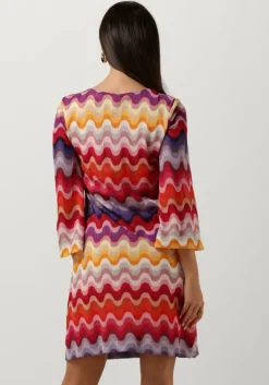 roze ana alcazar mini jurk tunic dress swing