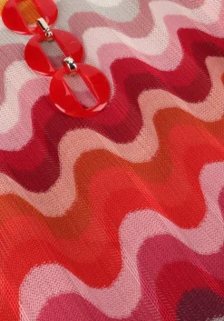 roze ana alcazar mini jurk tunic dress swing