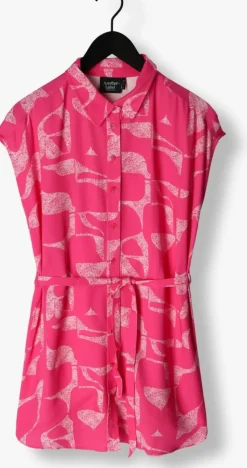 roze another label mini jurk darci dress s/l