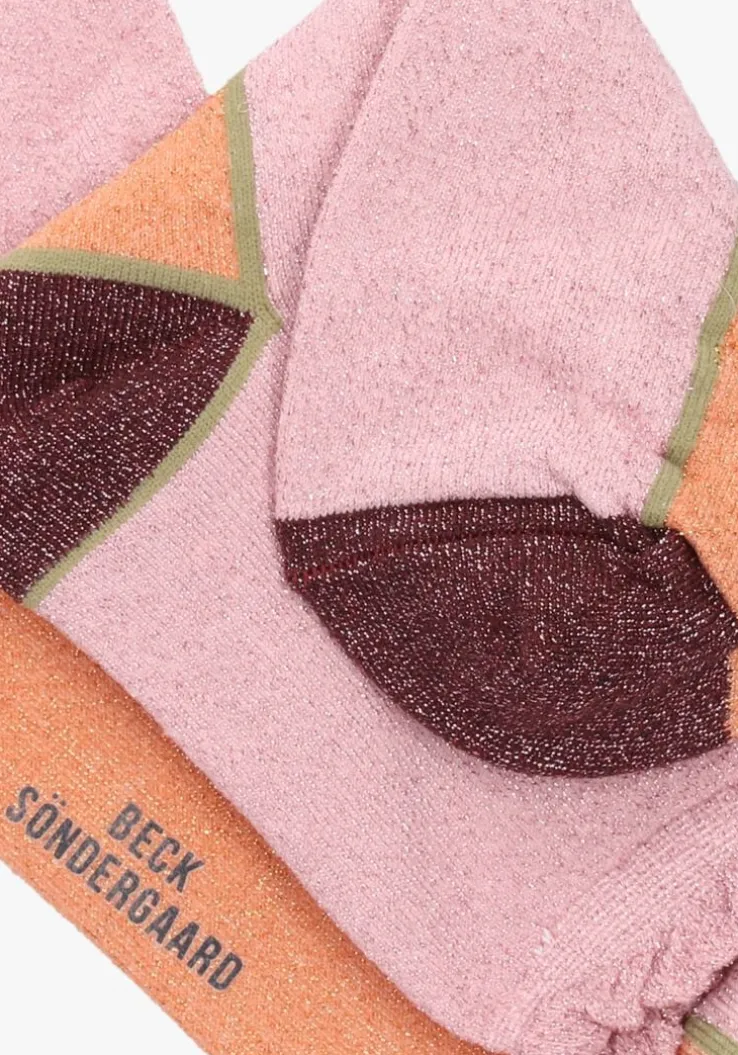 roze becksondergaard sokken blocka glam sock