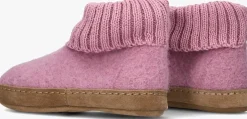 roze bergstein pantoffels cozy lux