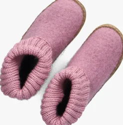 roze bergstein pantoffels cozy lux