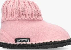 roze bergstein pantoffels cozy