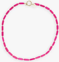 roze bonnie studios kettingen alex pink necklace