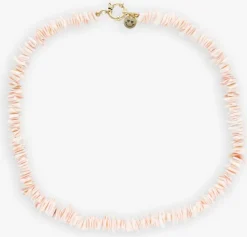 roze bonnie studios kettingen pink shell necklace