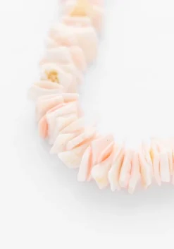 roze bonnie studios kettingen pink shell necklace