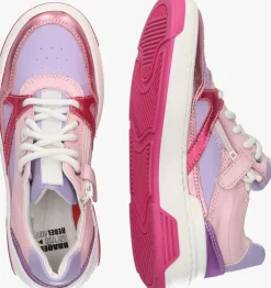 roze braqeez lage sneakers rai rebel