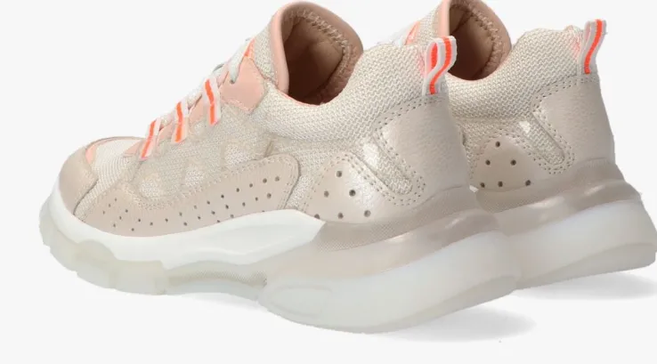 roze braqeez lage sneakers gwen genna