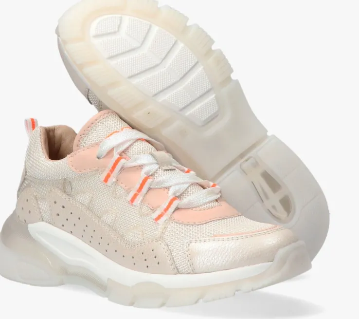 roze braqeez lage sneakers gwen genna