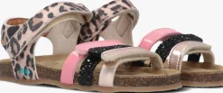 roze bunniesjr platte sandalen babs beach