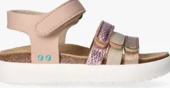 roze bunniesjr platte sandalen vive verano