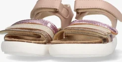 roze bunniesjr platte sandalen vive verano