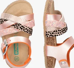 roze bunniesjr platte sandalen becky beach