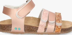 roze bunniesjr platte sandalen babs beach
