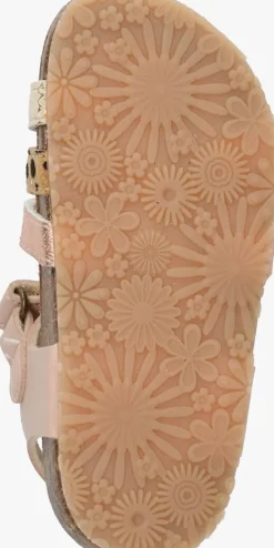 roze bunniesjr platte sandalen babs beach