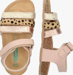 roze bunniesjr platte sandalen babs beach
