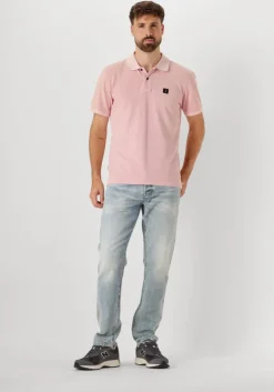 roze butcher of blue polo army pique polo