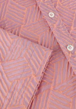 roze call me frankie blouses metallic overshirt