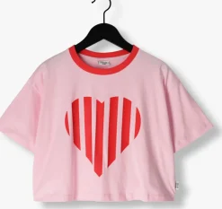 roze call me frankie t-shirt cropped heart t-shirt