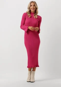 roze catwalk junkie midi jurk dr love yourself