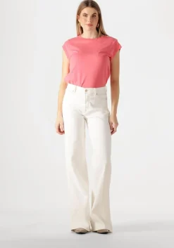 roze cc heart t-shirt basic v-neck t-shirt