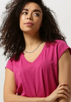 roze cc heart t-shirt cc heart basic v-neck t-shirt