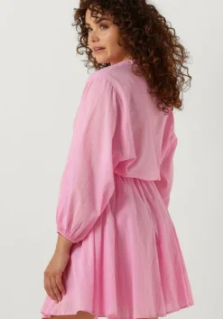 roze circle of trust mini jurk gina dress