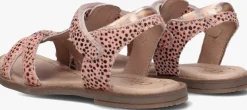 roze clic! platte sandalen cl-20109