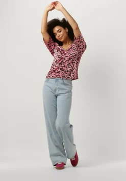 roze co'couture blouses flashy heart drape blouse