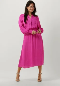 roze co'couture midi jurk cassie dress