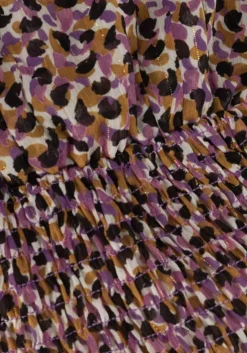 roze co'couture mini jurk nadia pleat dress